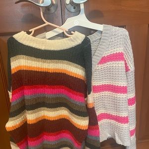 TWO AMERICAN EAGLE SWEATERS FOR $20